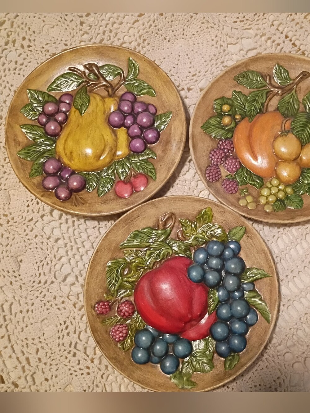 Vintage Fruit Wall Hangings